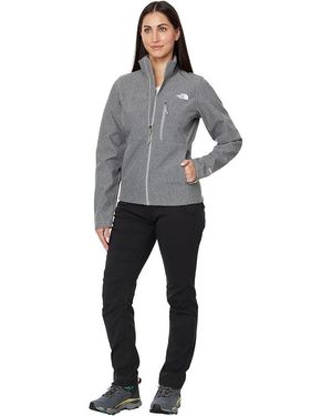 The North Face Apex Bionic 3 Jacket Heather Full Zip Ddr264 - Gray