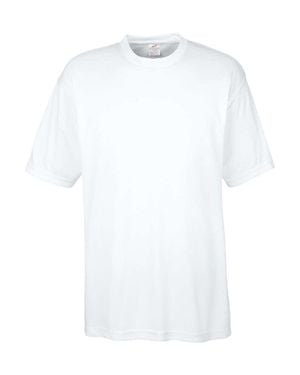 UltraClub Cool & Dry Basic Performance T-Shirt - White
