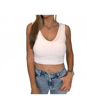 Lamade Clement Crop Tank - Blue