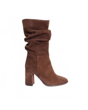 ATELIER Santino Mid‑Calf Boots - Brown