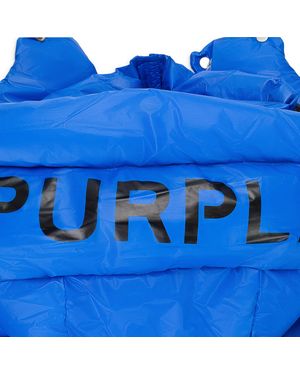 Purple Brand Nylon Down Puffer Down & Puffer Jackets - Blue