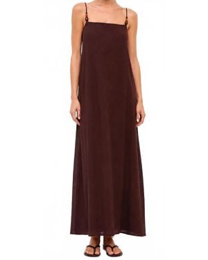 STAUD Laura Dress - Red