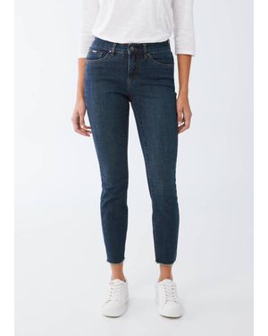 Fdj Christina Slim Ankle Jean - Blue