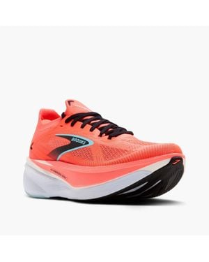 Brooks Hyperion Max 3 110467-1D-670 Sneaker Coral Running Shoes Rhs9099 - Red