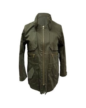 Sandro Rain Zip Jacket - Green
