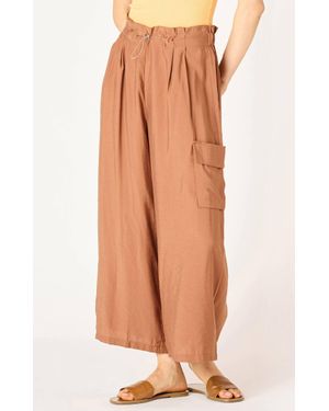 Dex Siena Wide Leg Pant - Brown