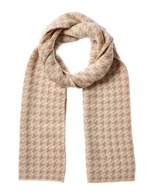 J.McLaughlin Layla Wool-Blend Scarf - Natural