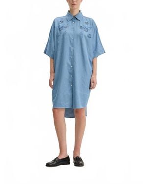 Bellerose Cheyenne Shirt Dress - Blue