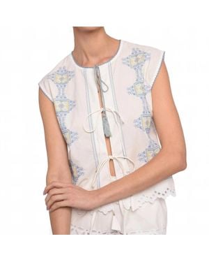 LOVE THE LABEL Leona Top - White