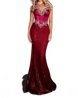 open lace back dress Red Short Dress with Lace Up Back