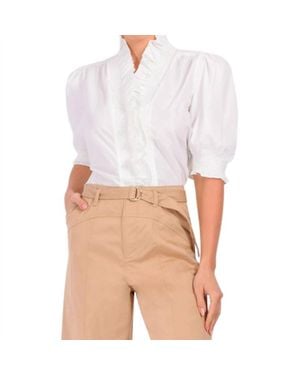 LOVE THE LABEL Zuri Top - White