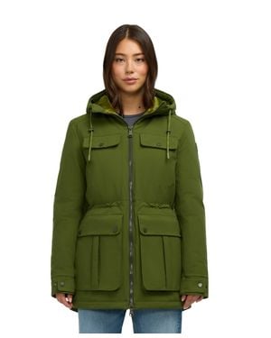 Pajar Ivory Lightweight Mid‑Length Jacket - Green