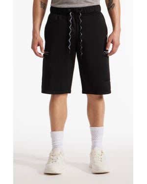 Ecko' Unltd Stitched Pockets Fleece Short - Black