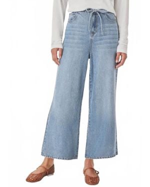 Splendid Lounge Denim Crop Pant - Blue