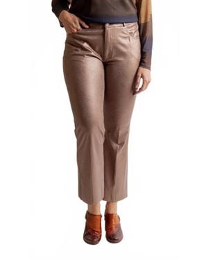 Insight Vegan Leather Pant - Metallic