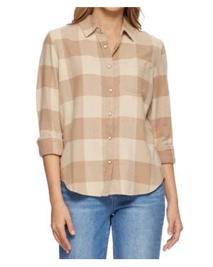 Flag & Anthem Georgianna Classic Woven Shirt - Natural