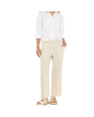 Xirena Lorenzo Cropped Pull-On Pant - Natural
