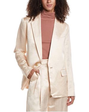 A.L.C. Ridley Linen Shine Jacket - Natural