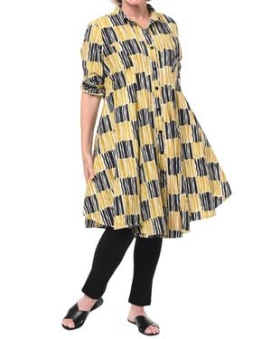 Tulip Clothing Julia Long Sleeve Dress - Multicolor