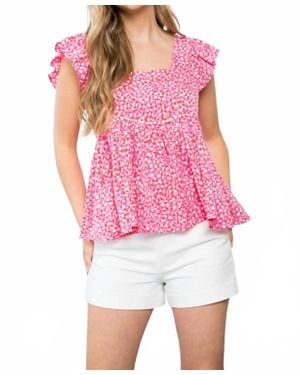 Thml Bridgette Top - Pink