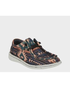 Justin Hazer Brushpopper Shoe - Blue