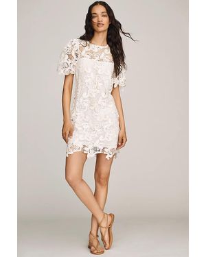 English Factory Lace Shift Dress - Natural