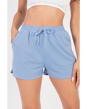 TRUEDAMES French Terry Shorts - Gray