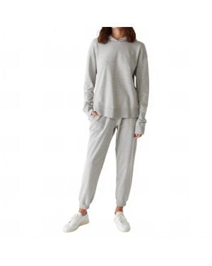 Michael Stars Eden Cotton Jogger - Gray