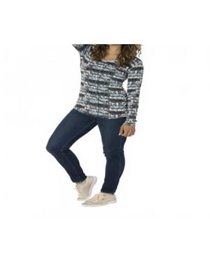 KICKEE London Stone Towns Long Sleeve One Tee - Black