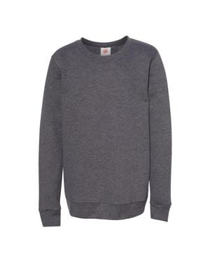 Hanes Ecosmart Youth Crewneck Sweatshirt - Gray