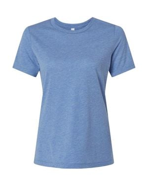 Bella Canvas Relaxed Fit Triblend Tee - Blue