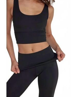 Strut-this Arlo Scoop-Neck Bra - Black