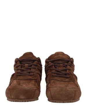 Axel Arigato Slow Runner Suede Low-Top Sneakers - Brown