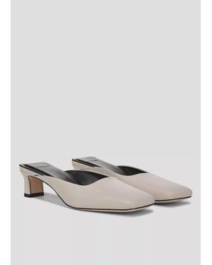 Vince Square Toe Mule - Gray