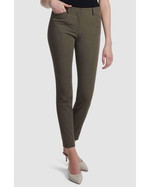 Theory Bi-Stretch Seam Skinny Trouser Pants - Black