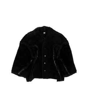 Rick Owens Legaspi Cropped Jacket - Black
