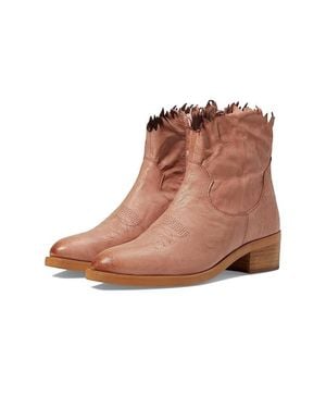 Roan By Bed Stu Diabolical Boot Blush Leather Western Cowgirl Jobb1777 - Brown