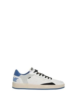 Crime London Chelsea Used Effect Sneakers - White