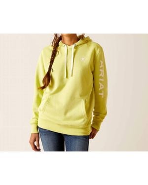 Ariat Logo Hoodie - Yellow