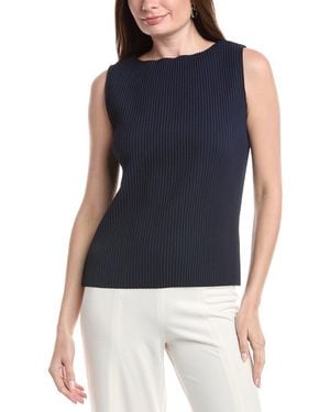 J.McLaughlin Moderna Knit Top - Blue