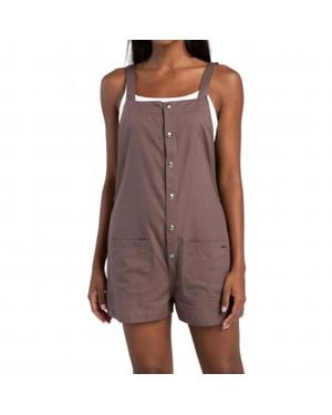 Volcom Stone Strut Romper - Brown