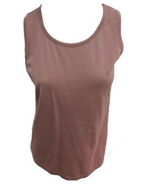 Angel Bra Friendly Tank Top - Brown