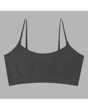 Blvck Paris Medusa Sport Bra - Gray