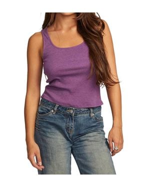 Chaser Brand Lander Eggplant Tank - Purple