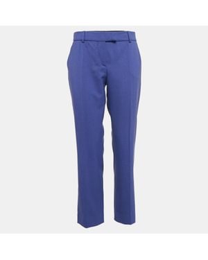 Missoni Gabardine Straight Leg Pants - Blue