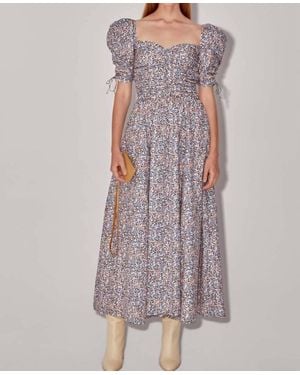 Magali Pascali Mariette Classic Dress - Purple