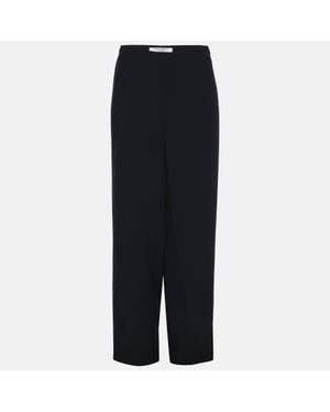Marina Rinaldi Silk Pants - Black