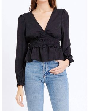 Greylin Sona Blouse - Black
