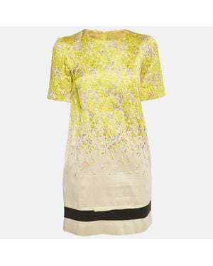 Giambattista Valli Jacquard Shift Dress - Yellow
