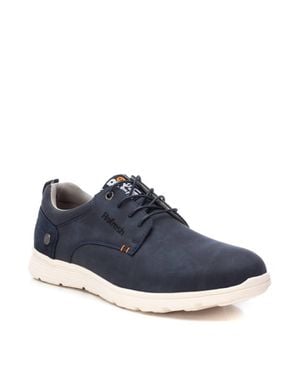 Xti Suede Oxfords Comfort - Blue